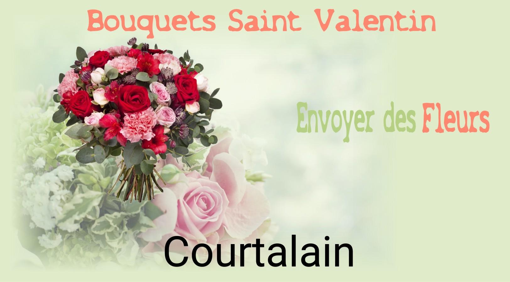 Roses de Saint-Valentin livrées à Courtalain